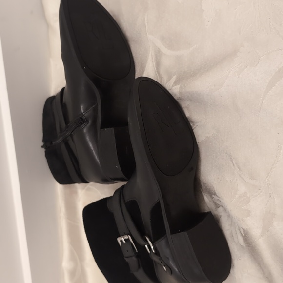 Lauren Ralph Lauren Leather Boots 6.5 - Picture 12 of 12